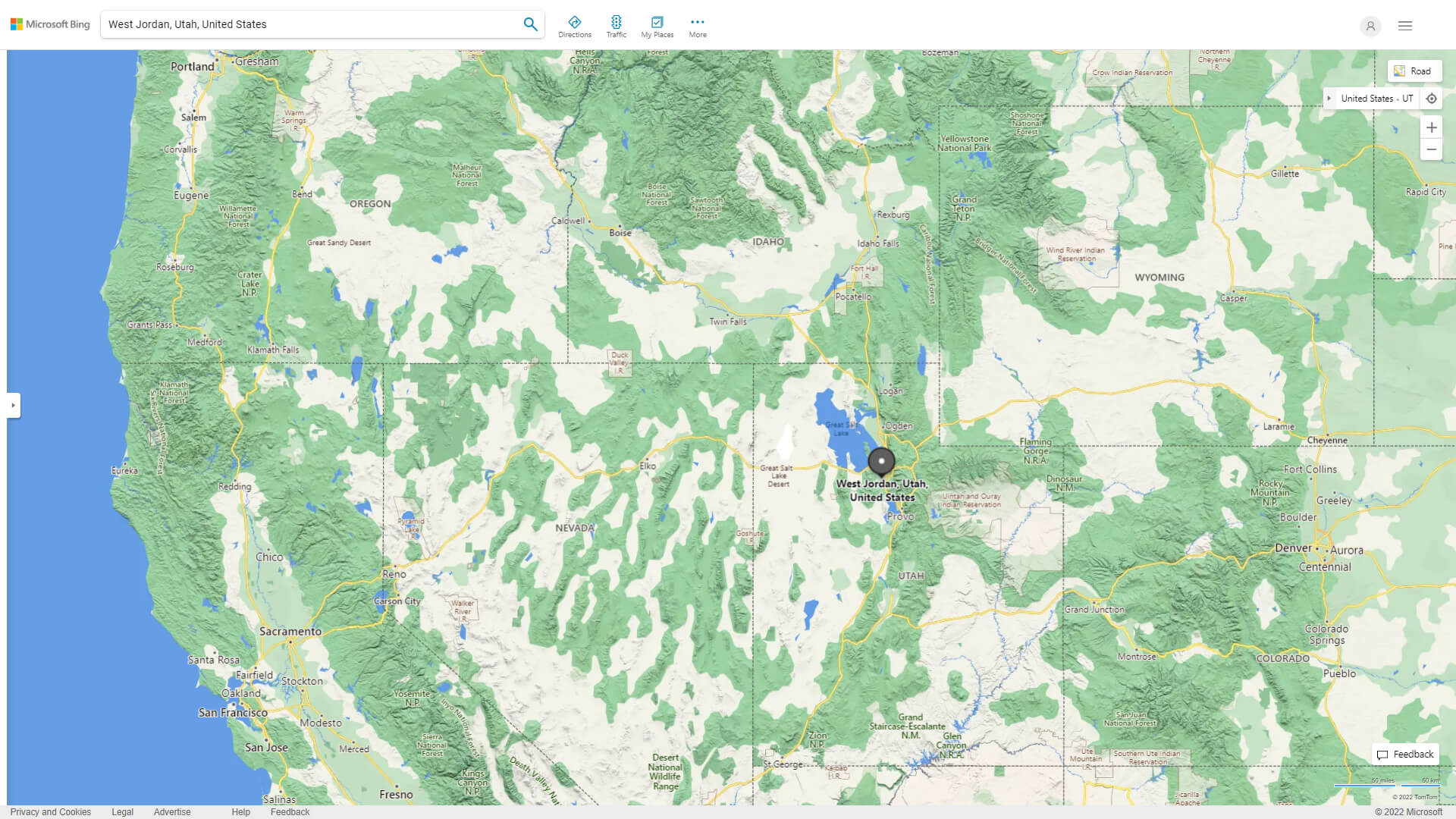 West Jordan Map Utah
